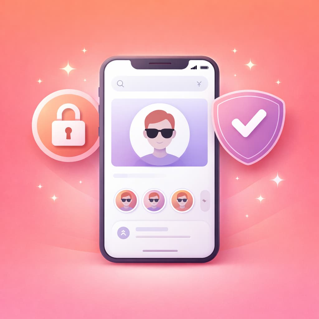 Instagram themed visual
